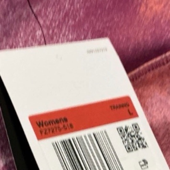 New large  Nike One Women's High-Waisted 7/8 Printed Leggings Gym Pants, Size L - Picture 3 of 7